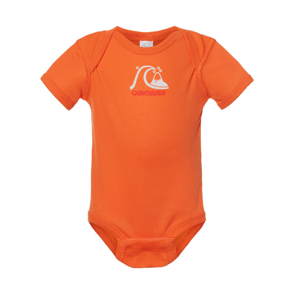 Quicksilver Rabbit Skins Infant Baby Rib Bodysuit