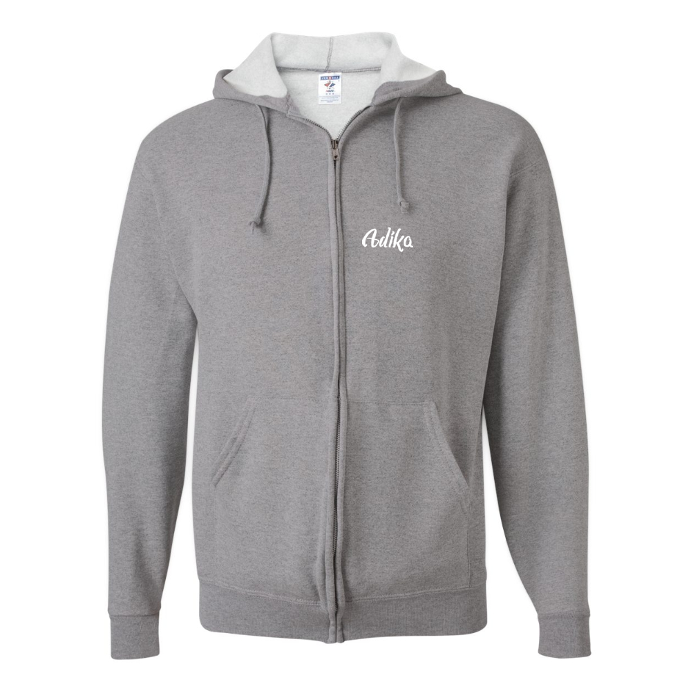 Men's Adika JERZEES NuBlend Full-Zip Hooded Sweatshirt