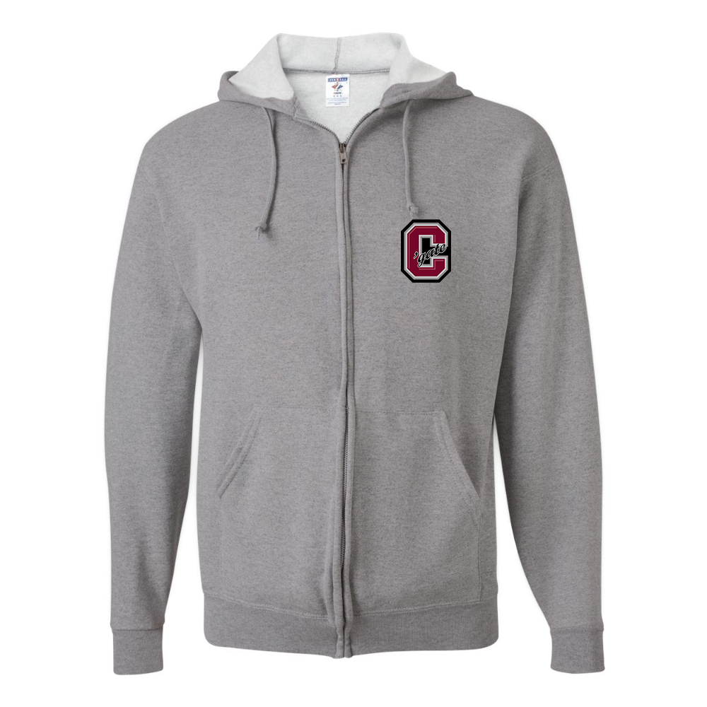 Men's  Colgate Raiders  JERZEES NuBlend Full-Zip Hooded Sweatshirt