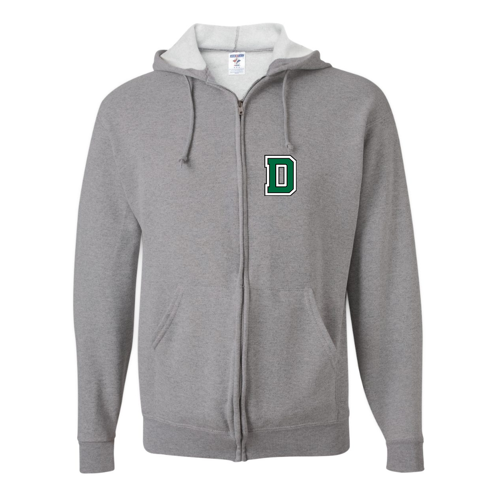 Men's Dartmouth Big Green JERZEES NuBlend Full-Zip Hooded Sweatshirt