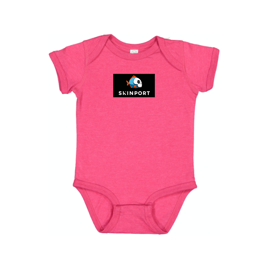 Skinport Logo Baby Onesie Romper