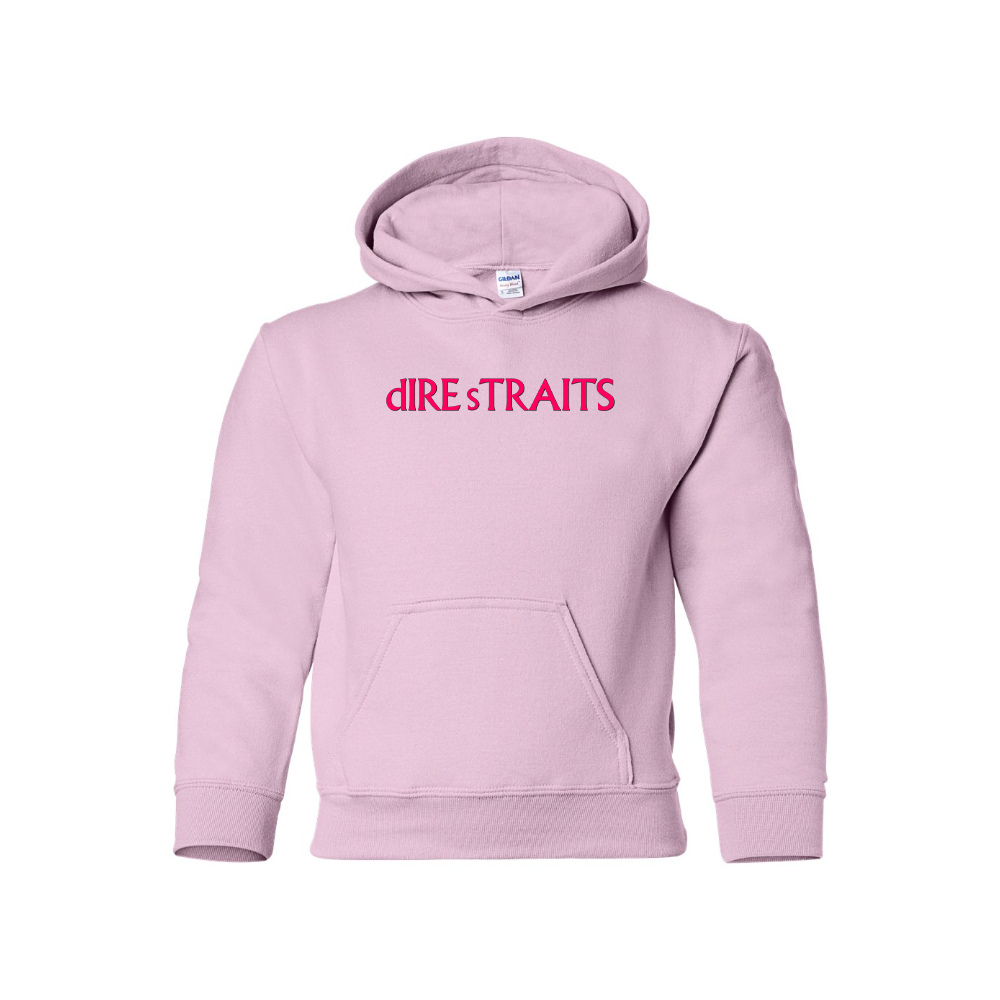 Youth Dire Straits Logo Pullover Hoodie