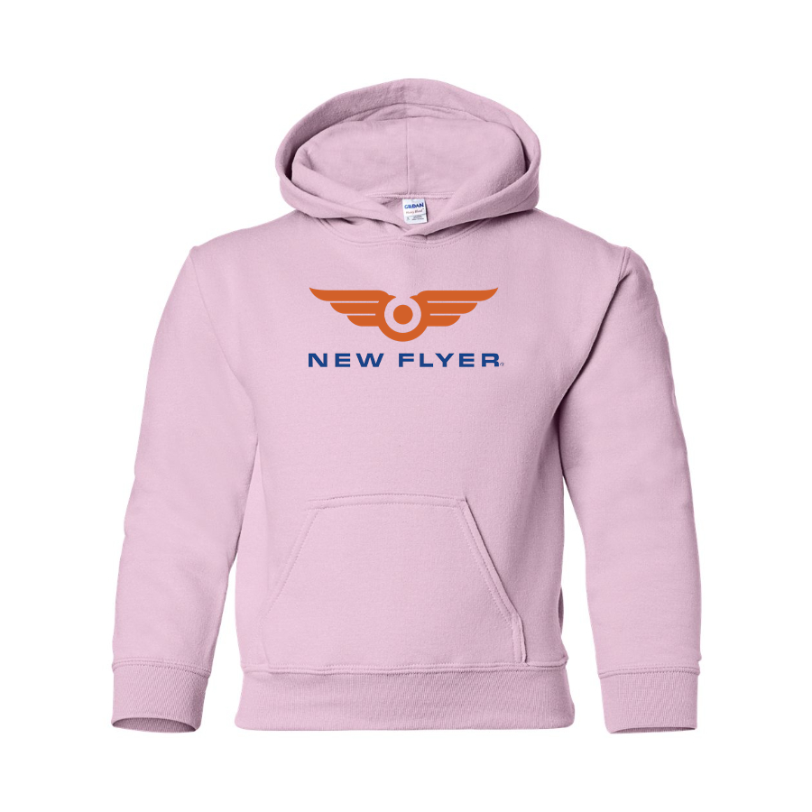 Youth New Flyer Industries Logo Pullover Hoodie