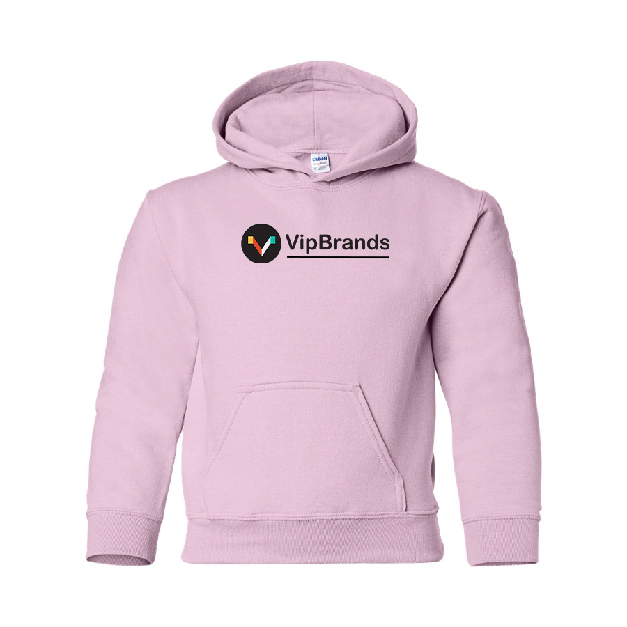 Youth VipBrands Logo Pullover Hoodie
