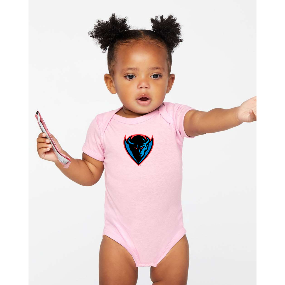 DePaul Blue Demons Rabbit Skins Infant Baby Rib Bodysuit