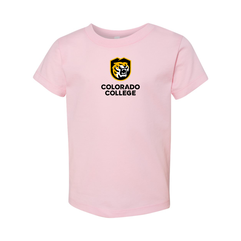 Colorado College Tigers BELLA  CANVAS Toddler Jersey Tee