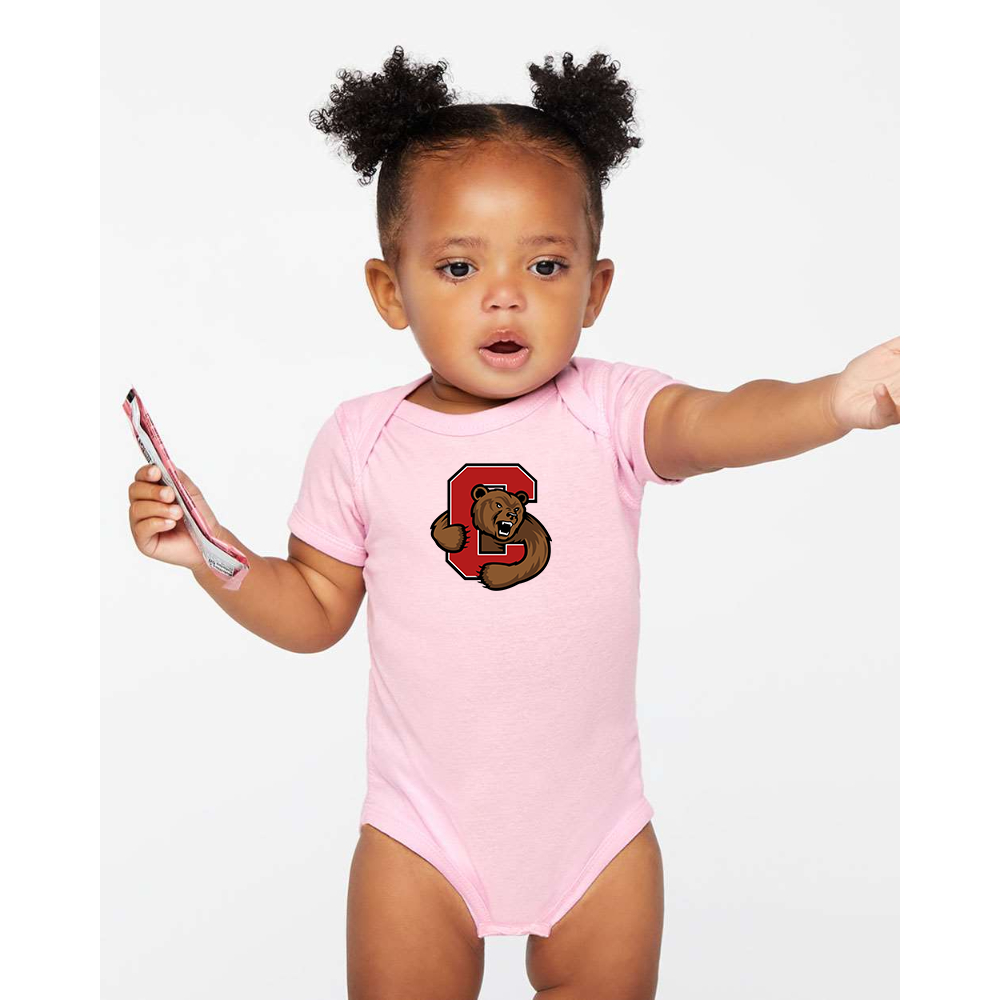 Cornell Big Red Rabbit Skins Infant Baby Rib Bodysuit