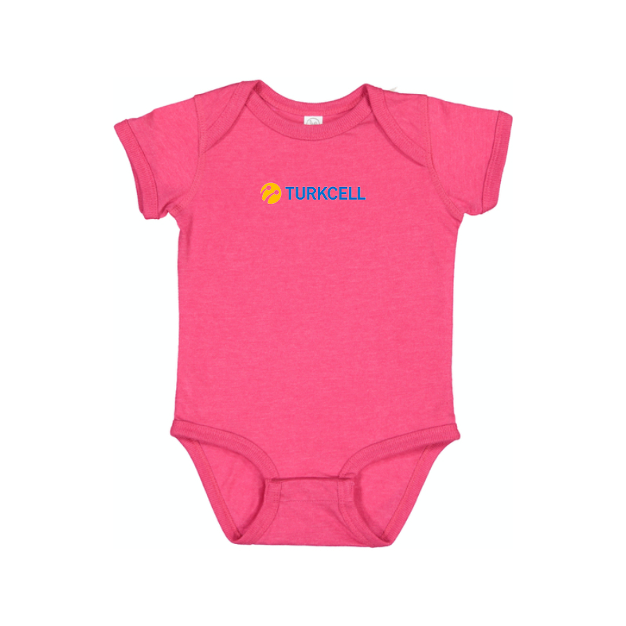 TurkCell Logo Baby Onesie Romper