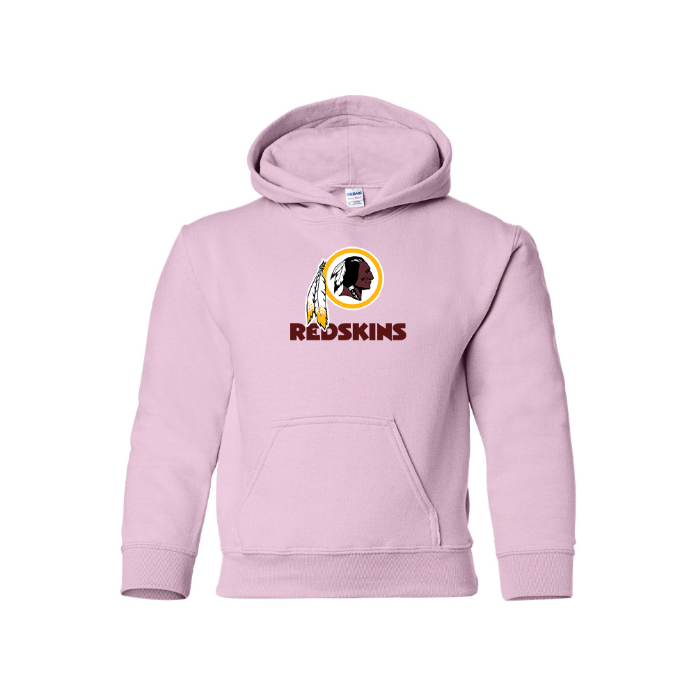 Youth Washington Redskins Logo  Pullover Hoodie