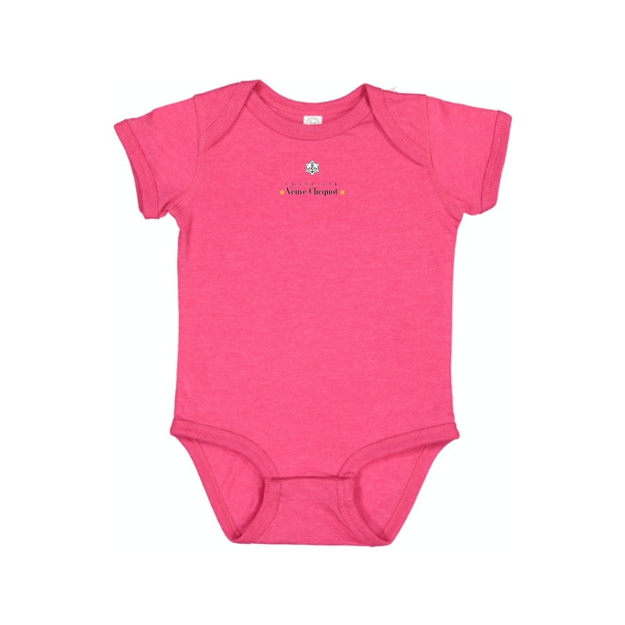 Veuve Clicquot    Logo Baby Onesie Romper
