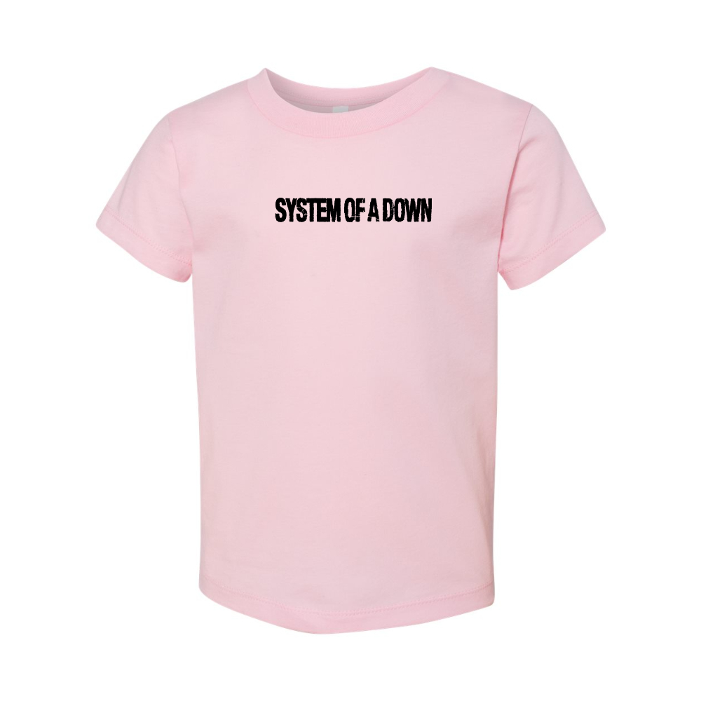 System Of A Down  BELLA  CANVAS Toddler Jersey Tee