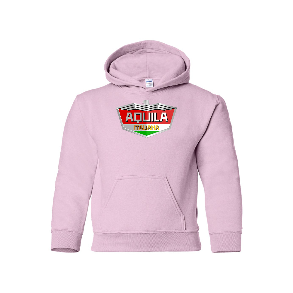 Youth Aquila Italiana  Logo Pullover Hoodie