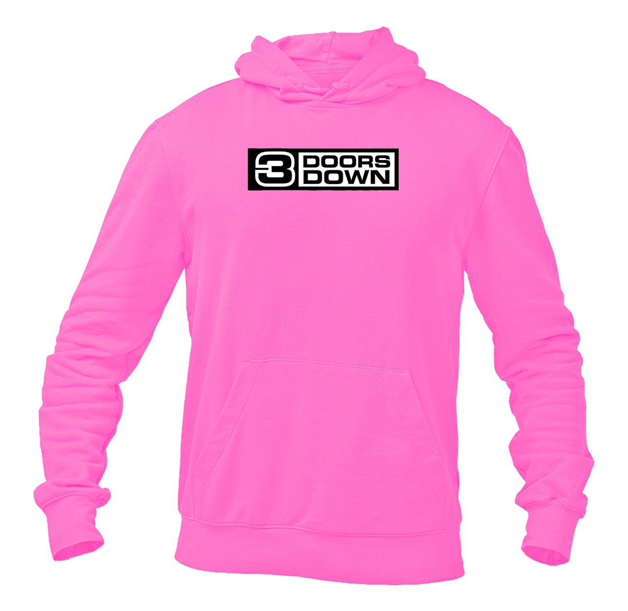 Men's 3 Doors Down Logo Pullover Hoodie