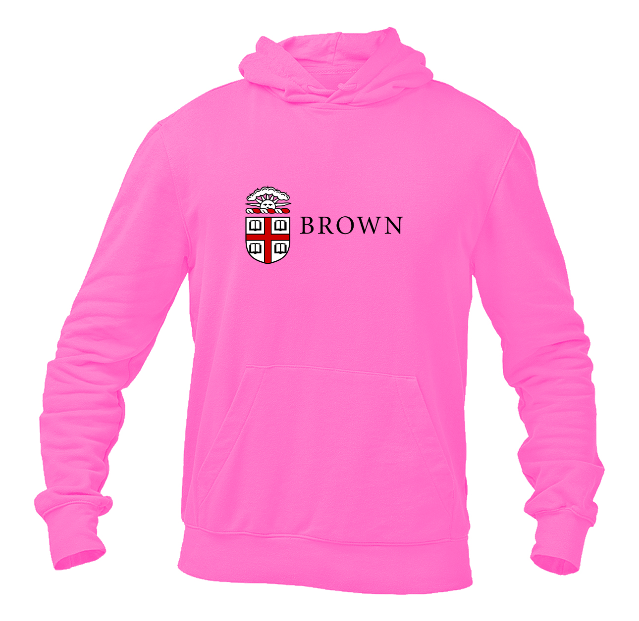 Men's Brown University Heavy Blend Hooded Sweatshirt