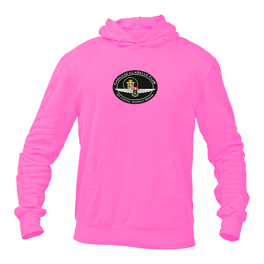 Men's Cadillac and Lasalle Club Logo Pullover Hoodie