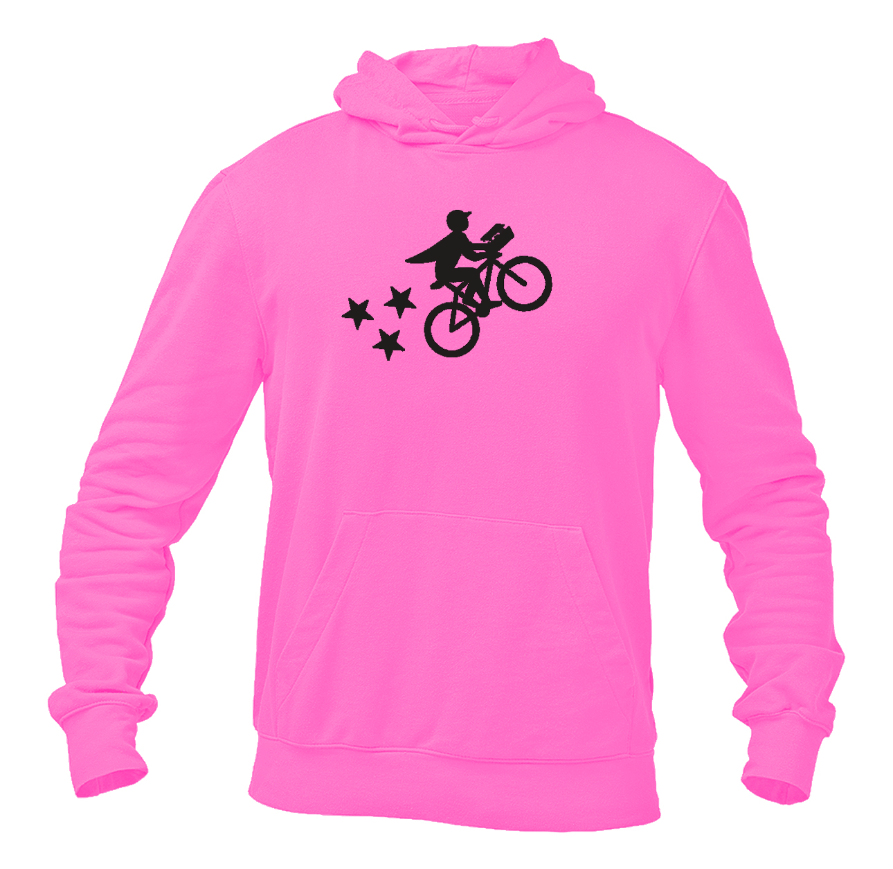 Men's Postmates Bike Softstyle Midweight Hooded Sweatshirt