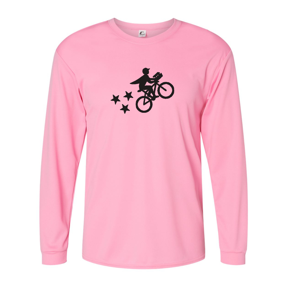 Men's Postmates Bike Performance Long Sleeve T-Shirt