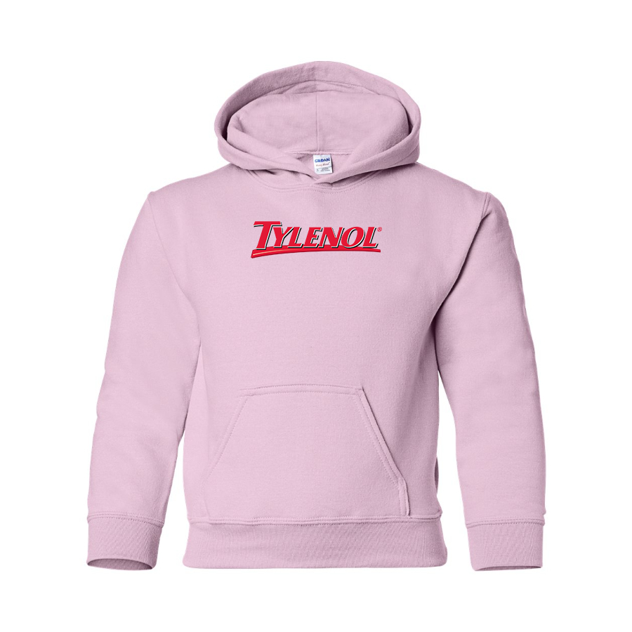 Youth Tylenol Logo Pullover Hoodie