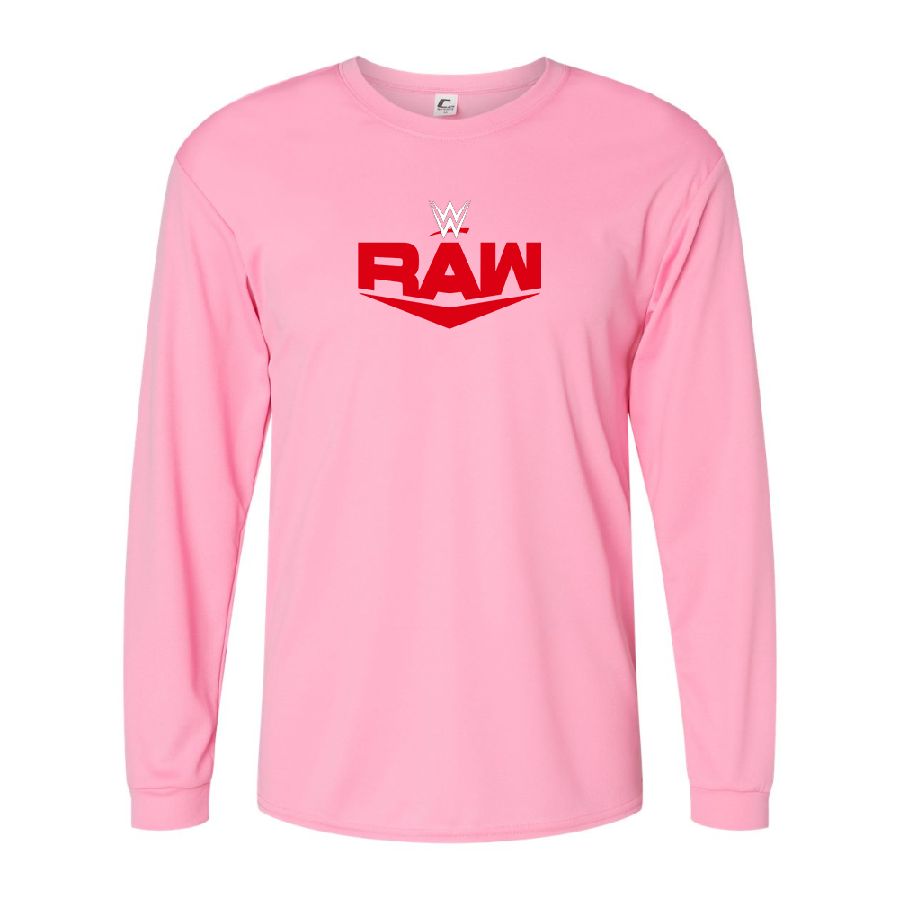 Men's  WWE Raw Performance Long Sleeve T-Shirt