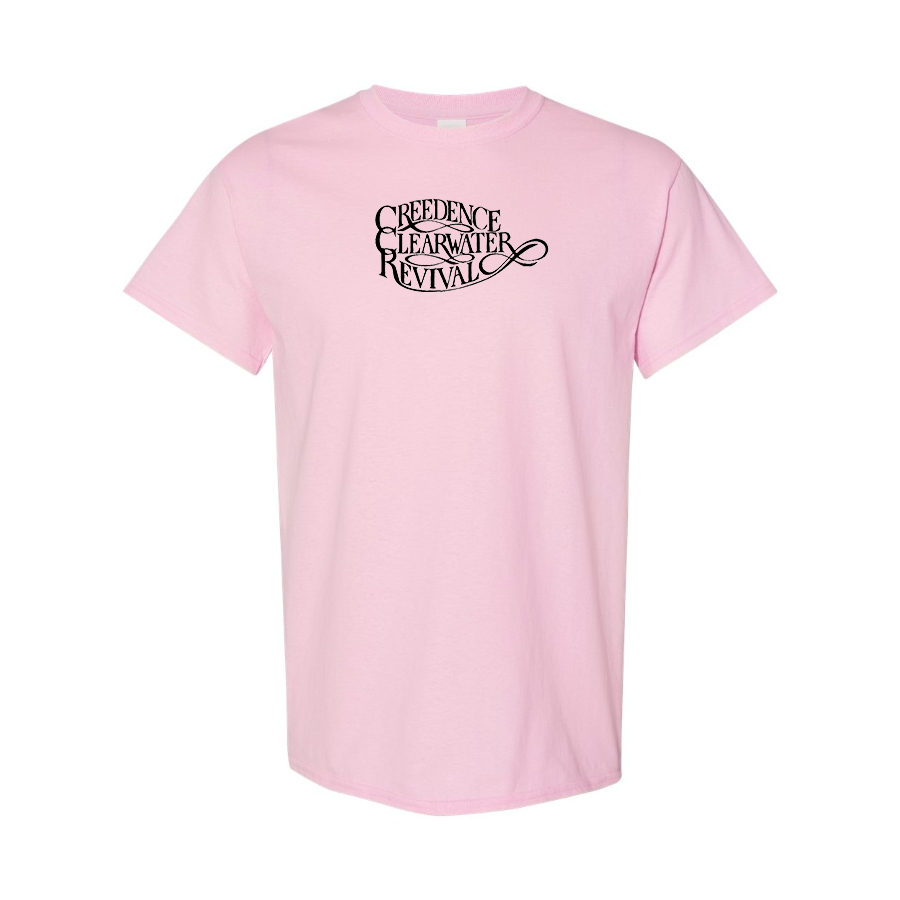 Men's Creedence Clearwater Revival Logo Cotton T-Shirt