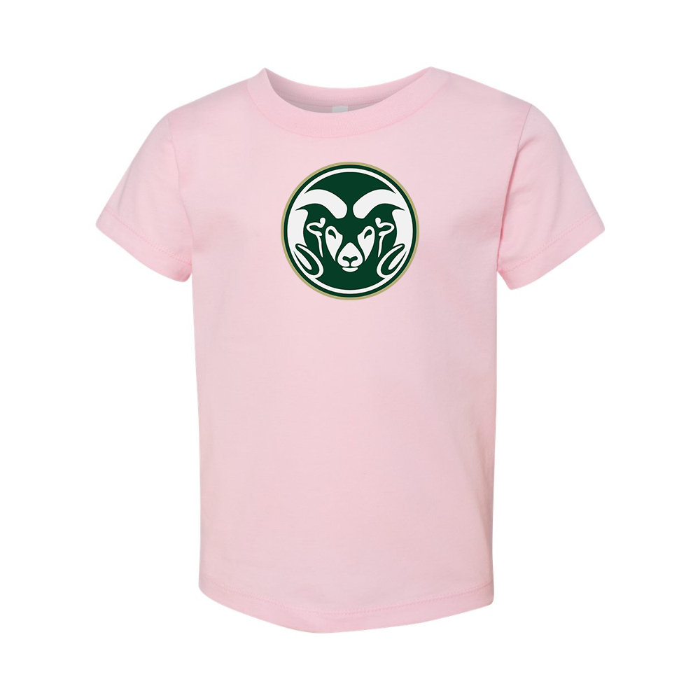 Colorado State Rams BELLA  CANVAS Toddler Jersey Tee