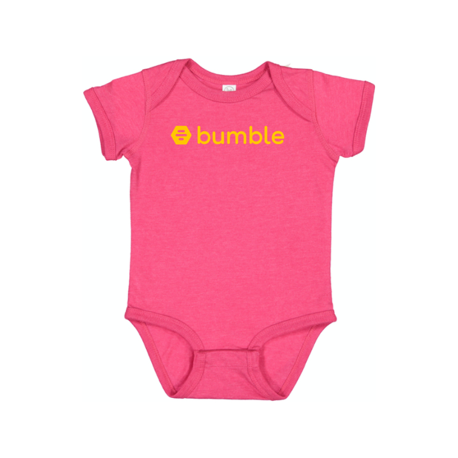Bumble Logo  Baby Onesie Romper