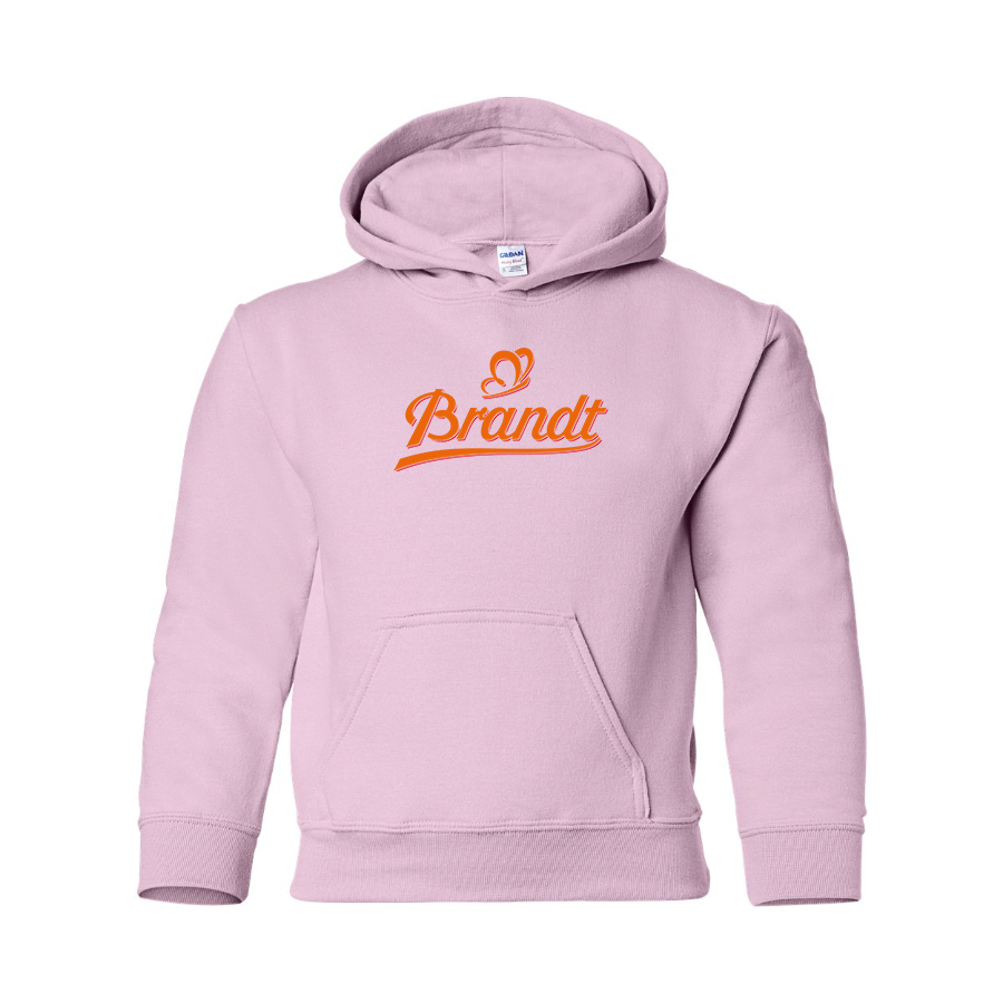 Youth Brandt Zwieback Logo Pullover Hoodie
