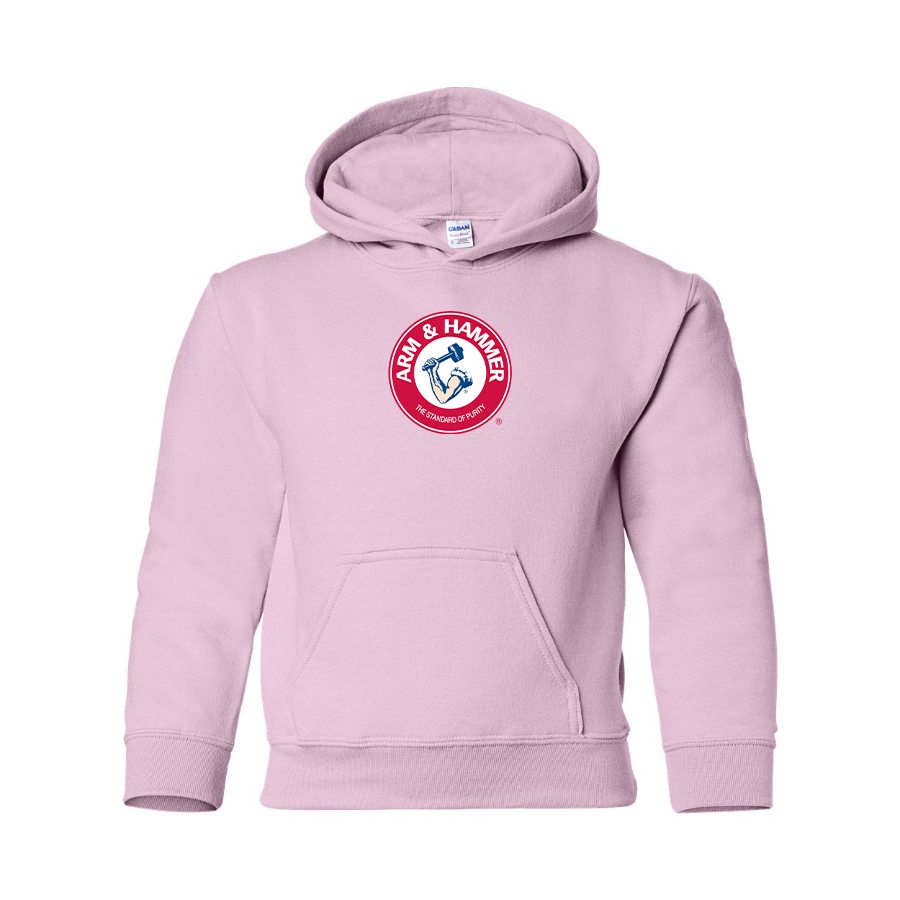 Youth Arm Hammer Logo Pullover Hoodie