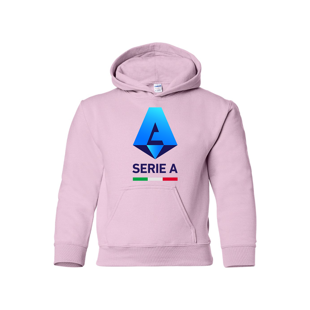 Youth  Italian Serie A Logo Pullover Hoodie
