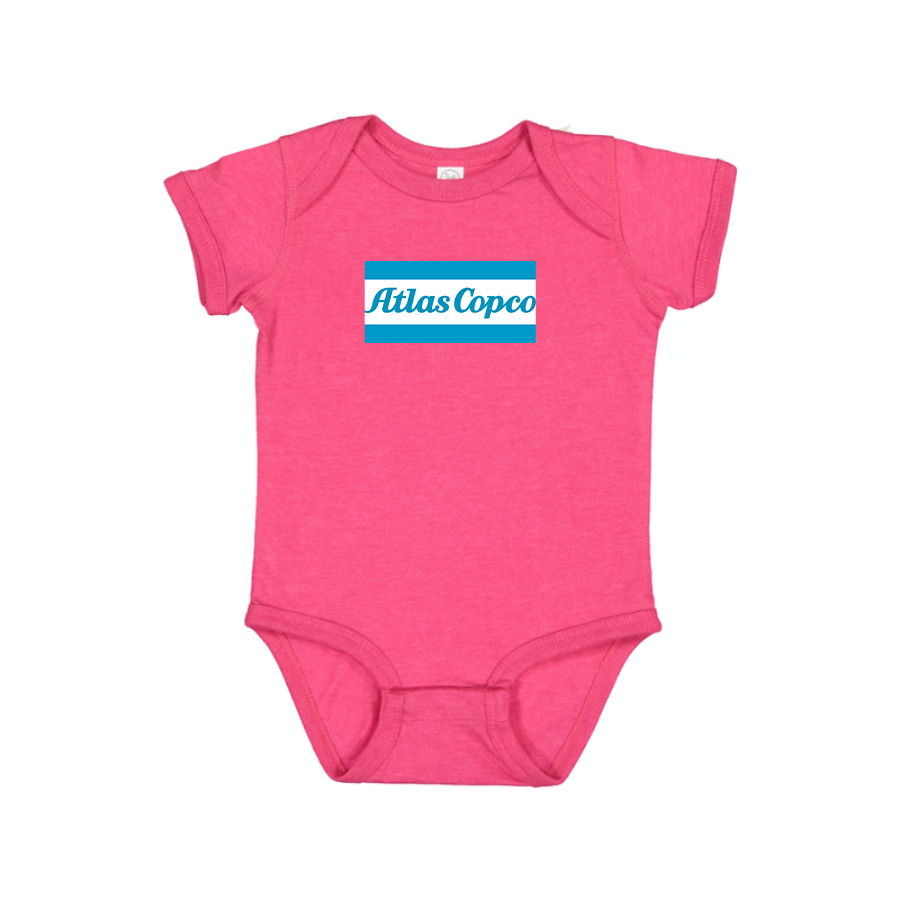 Atlas Copco Logo Baby Onesie Romper