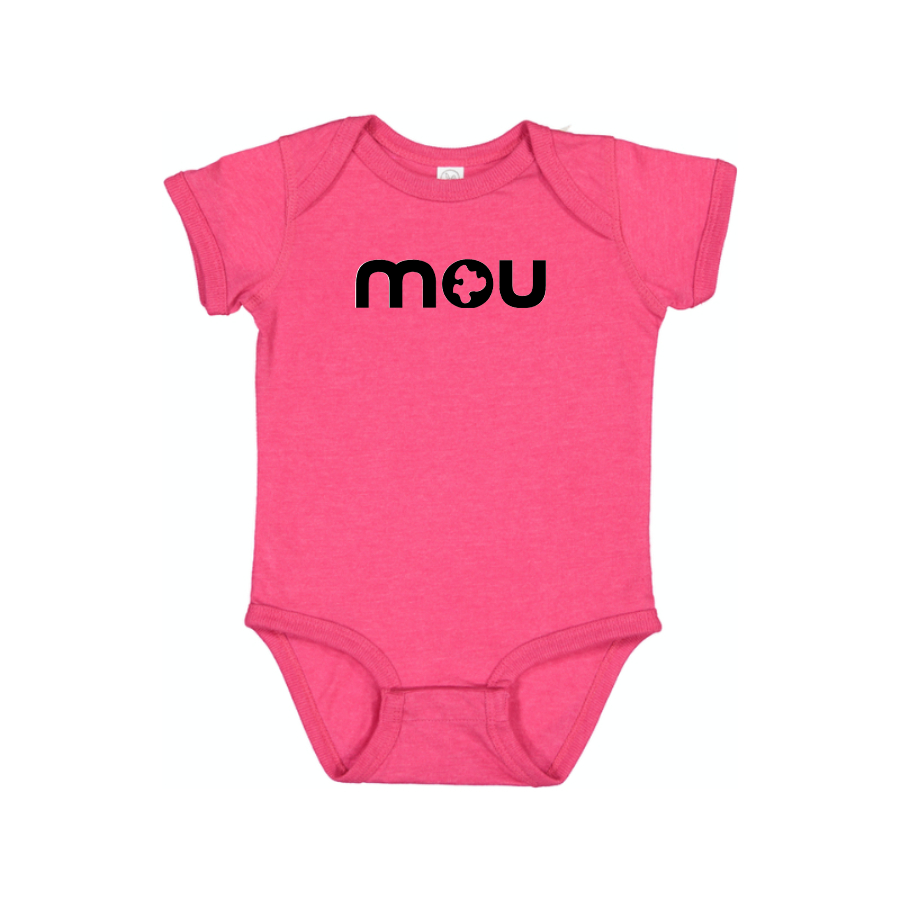 Mou Logo Baby Onesie Romper