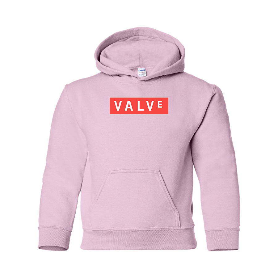 Youth Valve Banner  Logo Pullover Hoodie