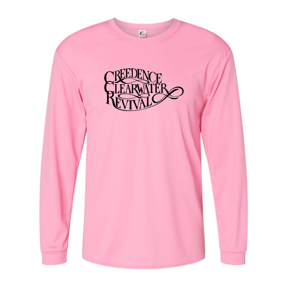 Men's Creedence Clearwater Revival Performance Long Sleeve T-Shirt