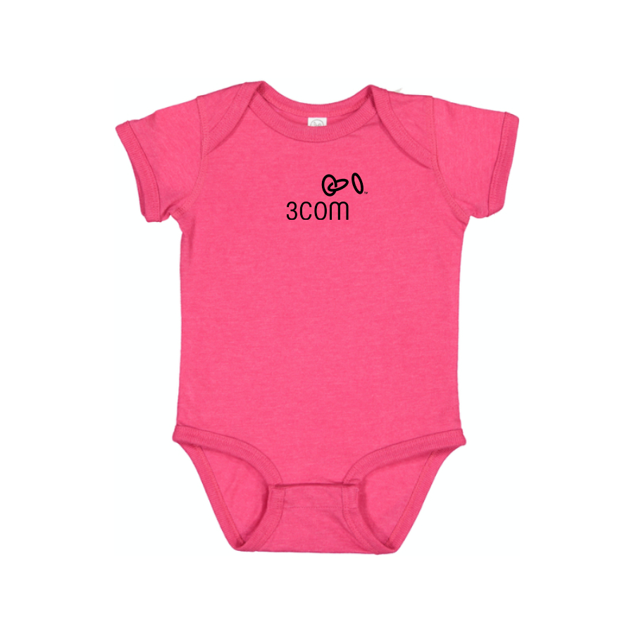 3Com Logo Baby Onesie Romper