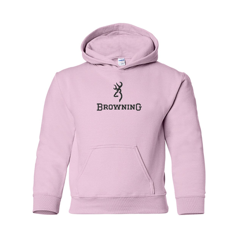 Youth Browning   Logo Pullover Hoodie