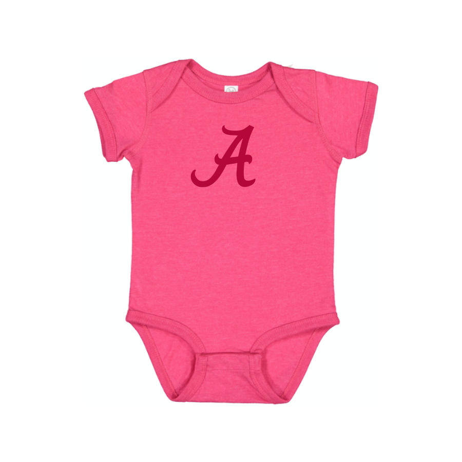 Alabama Crimson Tide Logo Baby Onesie Romper