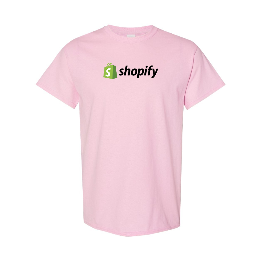 Men's Shopify Logo Cotton T-Shirt