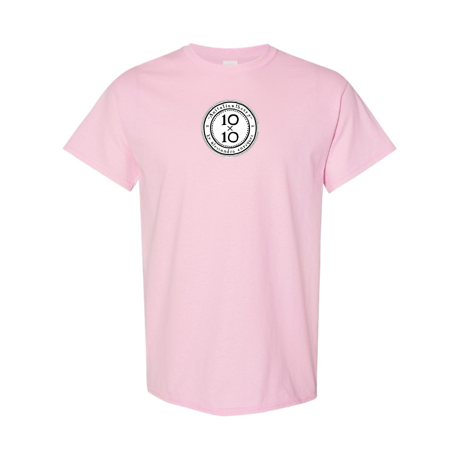 Men's 10x10 An Italian Theory Logo Cotton T-Shirt