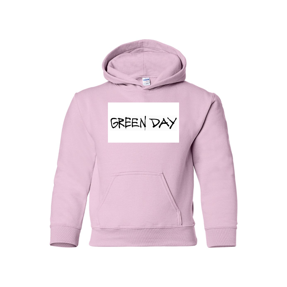 Youth Green Day Logo Pullover Hoodie