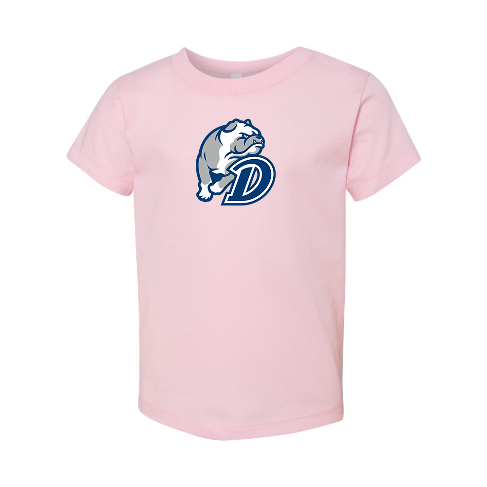 Drake Bulldogs BELLA  CANVAS Toddler Jersey Tee