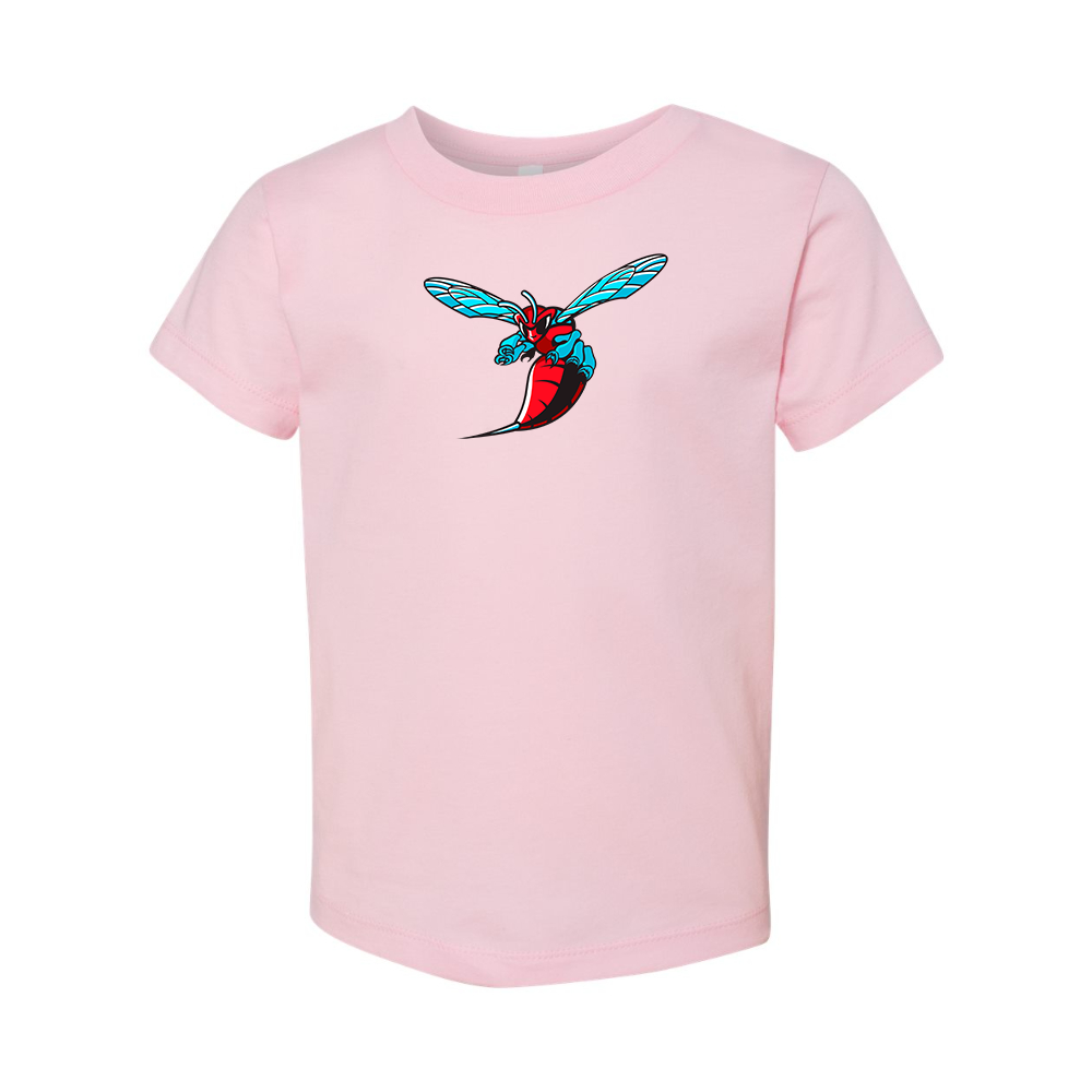 Delaware State Hornets BELLA  CANVAS Toddler Jersey Tee