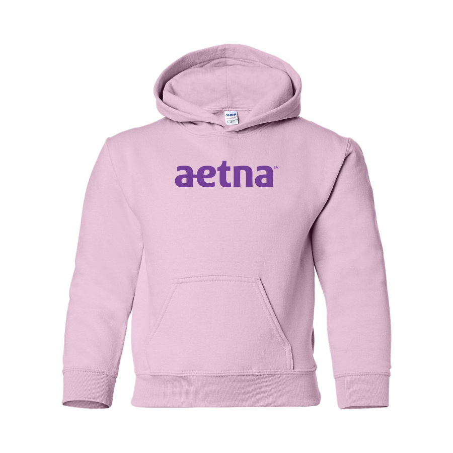 Youth Aetna Logo Pullover Hoodie