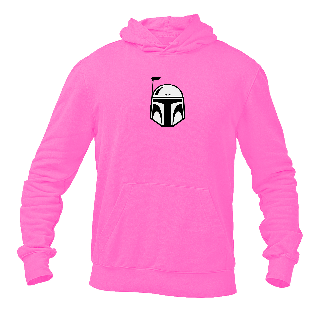Men's Star Wars Boba Fett Helmet Heavy Blend Hooded Sweatshirt