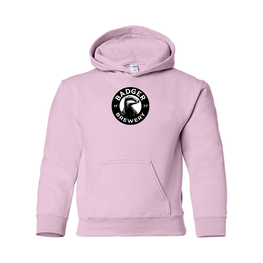 Youth Badger Brewery Pullover Hoodie