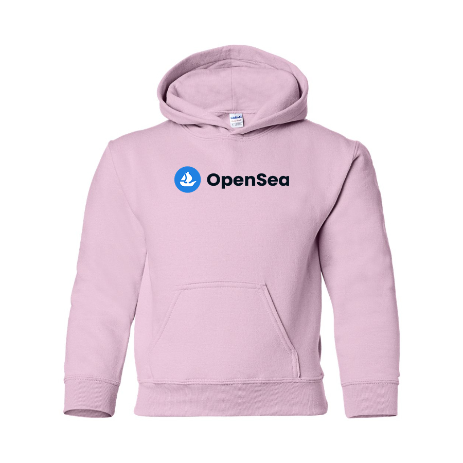 Youth OpenSea Logo Pullover Hoodie