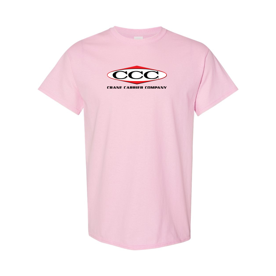 Men's Crane Carrier Company Logo Cotton T-Shirt
