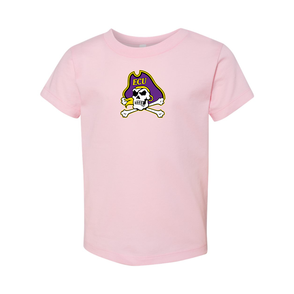East Carolina Pirates BELLA  CANVAS Toddler Jersey Tee