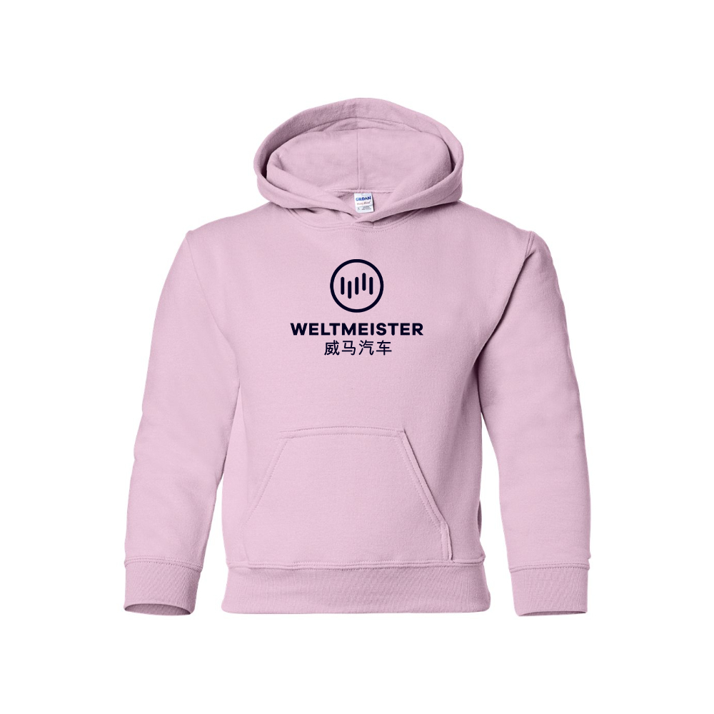Youth Weltmeister  Logo  Pullover Hoodie