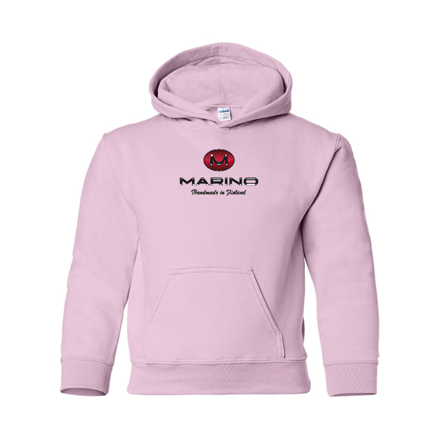 Youth Marino Finland Logo  Pullover Hoodie