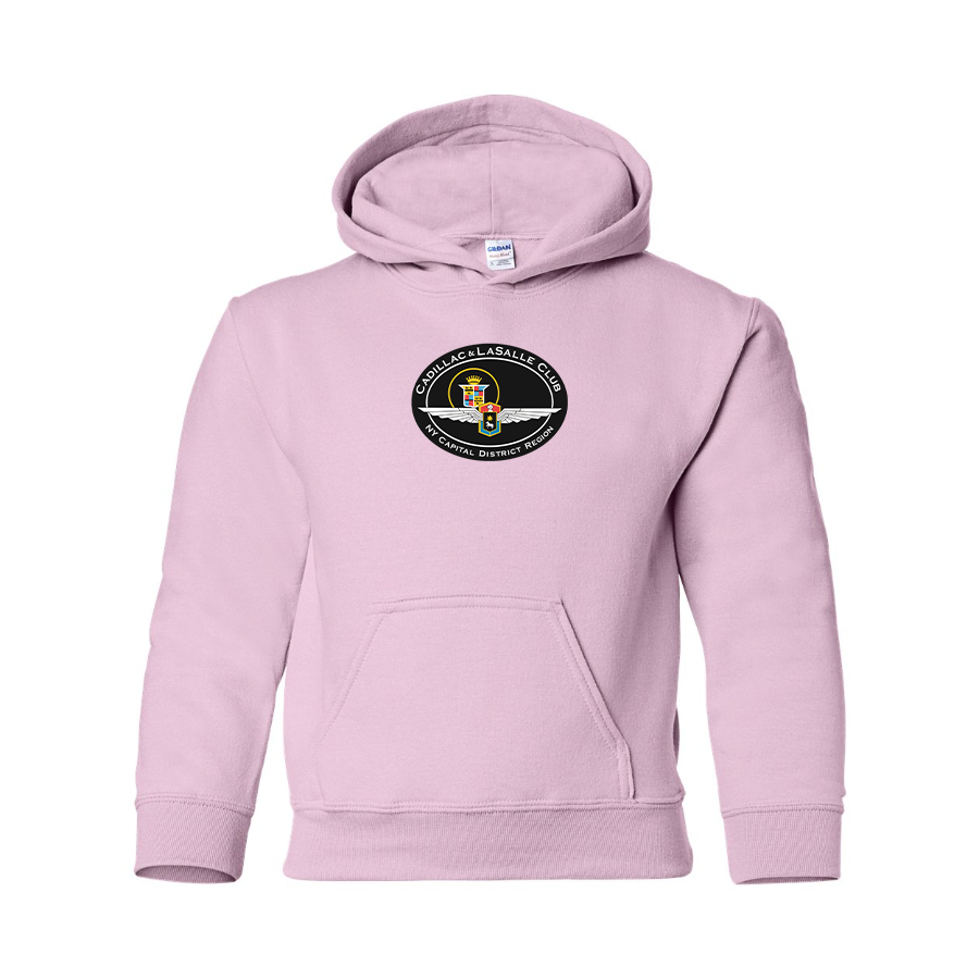 Youth Cadillac and Lasalle Club Pullover Hoodie